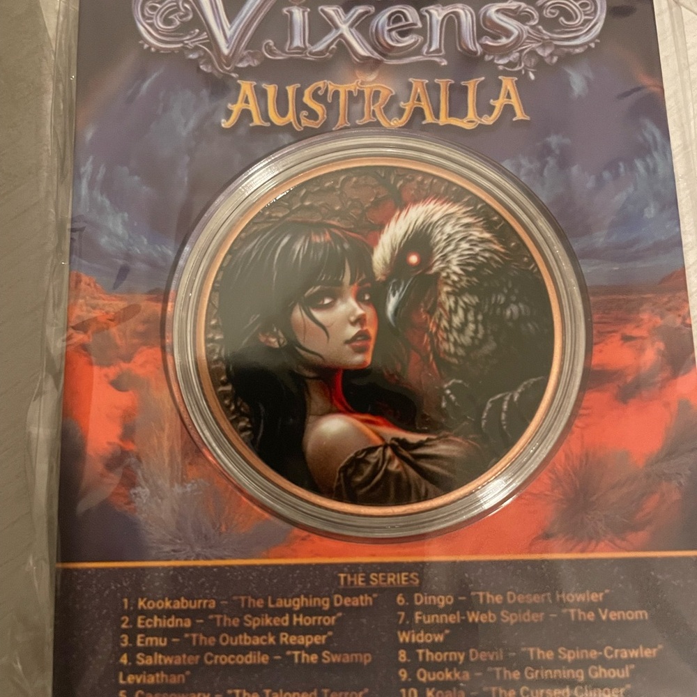 Vixens Australia Collectible Coin